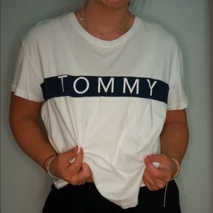 Tommy Soft White Tshirt